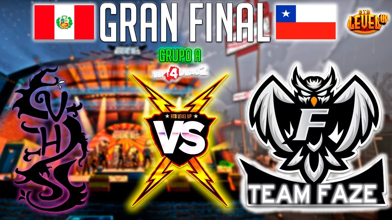 FINAL INVICTOS TORNEO LEVEL UP L4D2 | Team FaZe VS Valhalla | Chile/Perú VS Perú