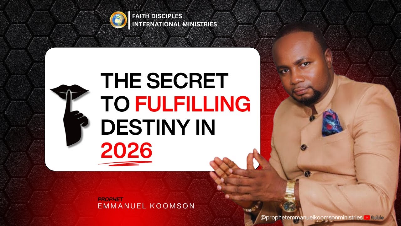 The Secret to Fulfilling Destiny || Achieving Purpose Demands Growth || Prophet Emmanuel Koomson
