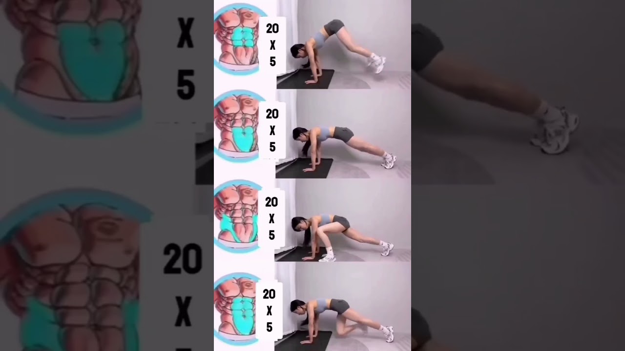Abs workout l How to get 8 packs