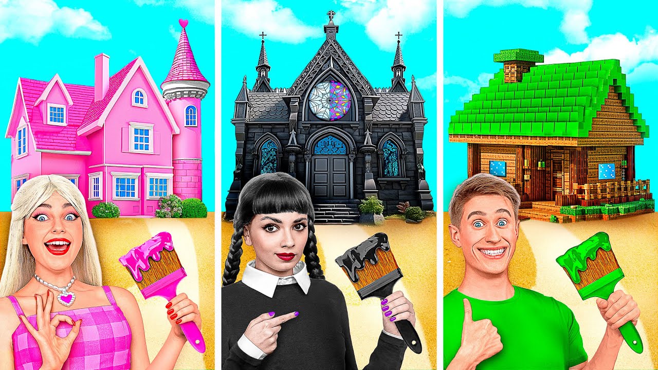 Домики Одного Цвета Челлендж | Умные Гаджеты или Лайфхаки от Trend DO Challenge