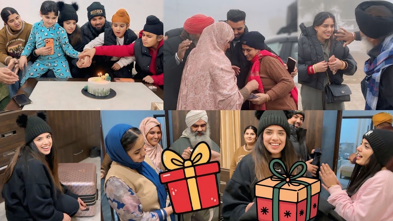 NUH RANI GOT GIFTS FOR EVERYONE | FAMILY GOT EMOTIONAL | AUSTRALIA TO INDIA VISIT | INDER & KIRAT
