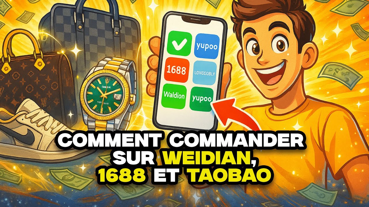 Comment Commander sur Weidian, 1688 ou Taobao avec LOVEGOBUY ! 👕