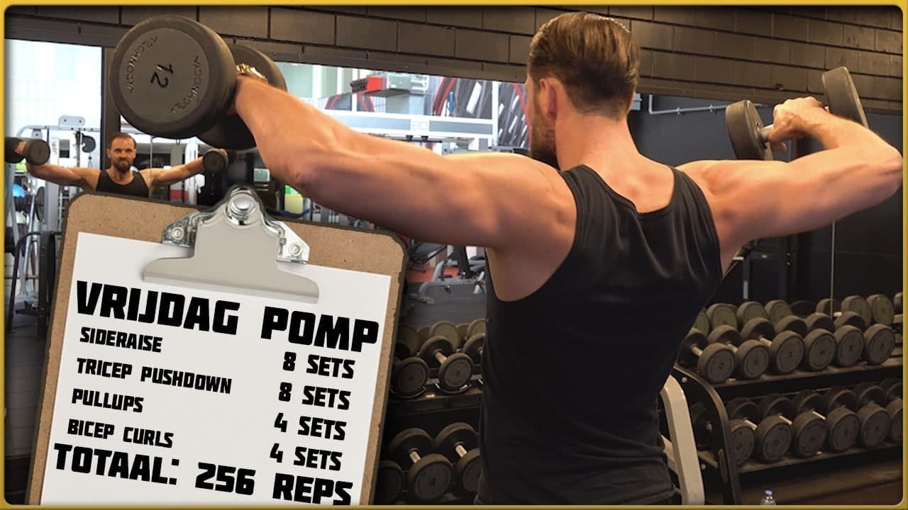 8 Sets 12 Reps Vrijdag Pomp