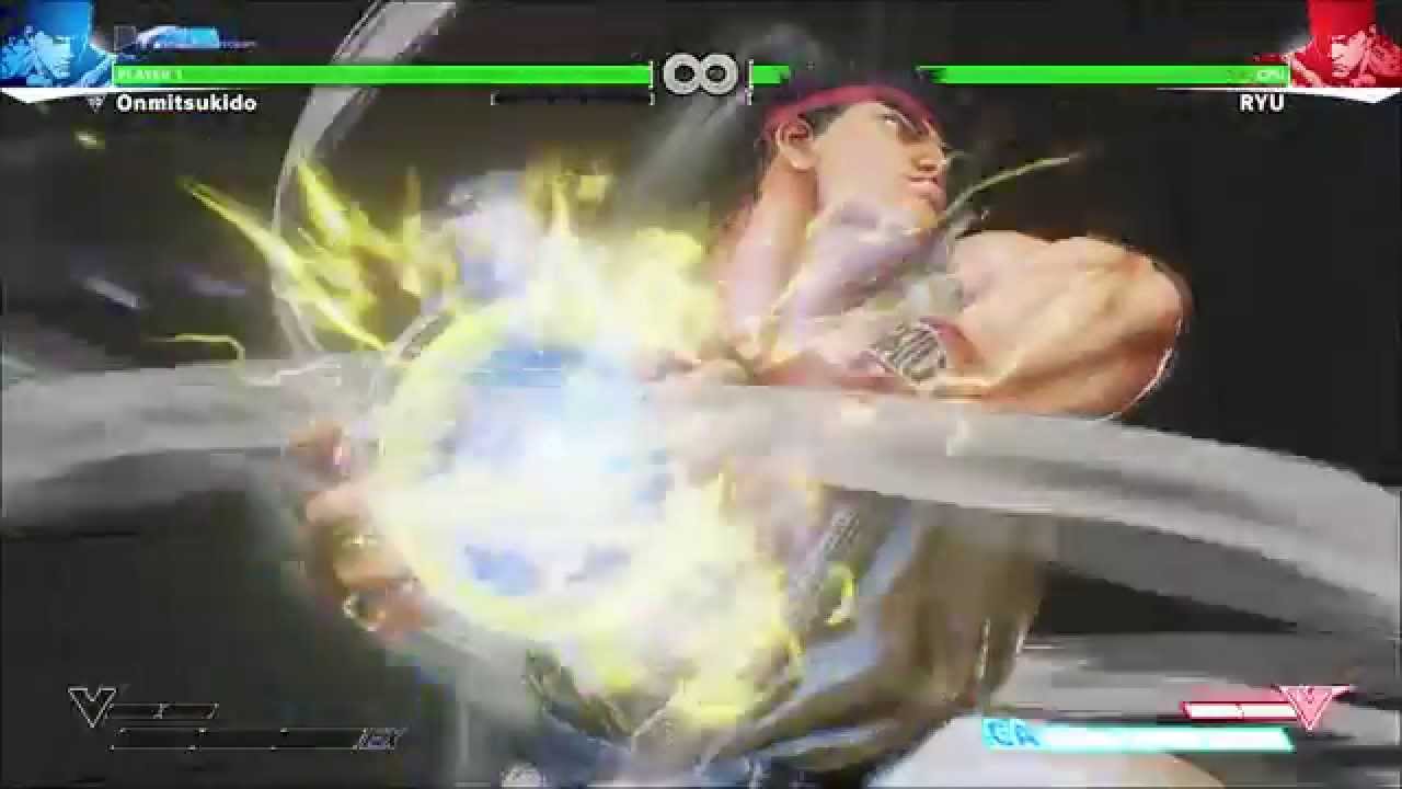 Street Fighter V: Ryu | Shinku/Denjin Hadouken [Critical Arts] HD