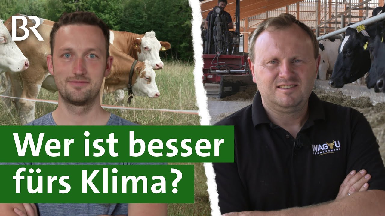 Kleinbauer gegen Großbauer, Bio vs. Konventionell - Was ist besser fürs Klima? | Unser Land | BR