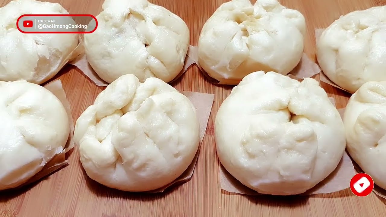 BRIOCHE BANH BAO / BRIOCHE CHINOISE à la VAPEUR