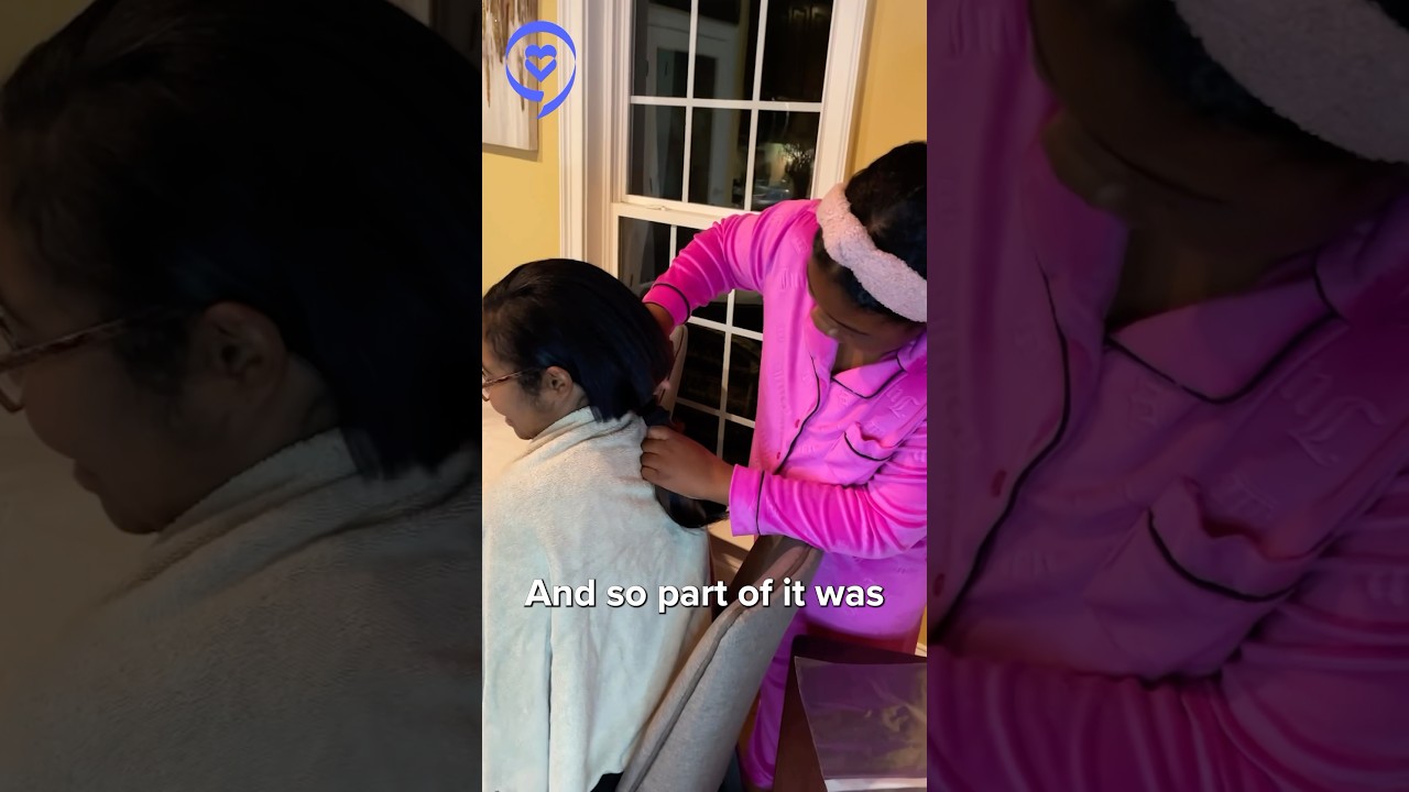 I Let My Daughter Cut My Hair Before My Stem Cell Transplant!