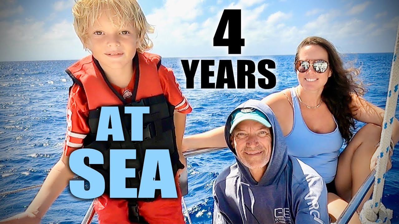 We LEFT THE RAT RACE for a LIFE AT SEA! - Classic Catamaran Restoration | SailAway 254