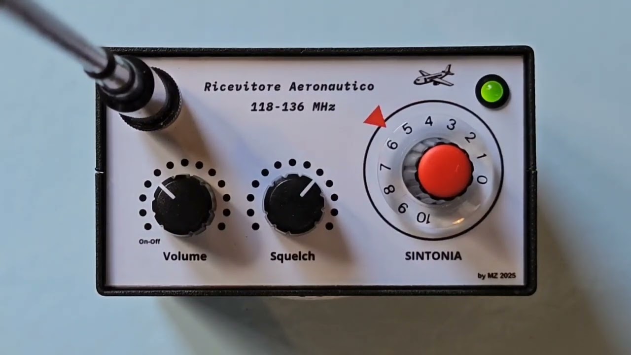 Air Band Receiver Aviation Radio DIY Self-Built