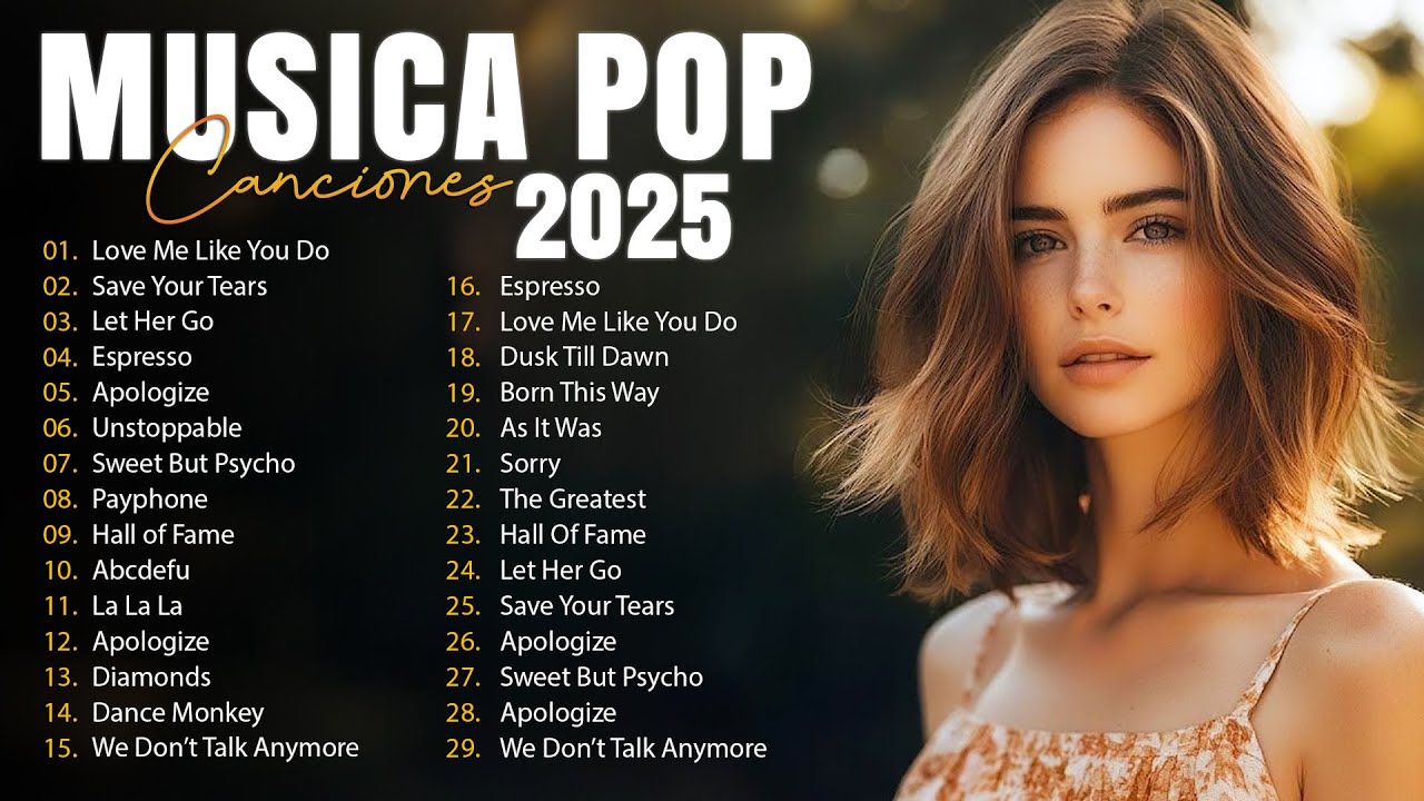 Musicas Internacionais Mais Tocadas 2025 🟢Top 100 Acustico Músicas Internacionais Pop🟢Top Hit