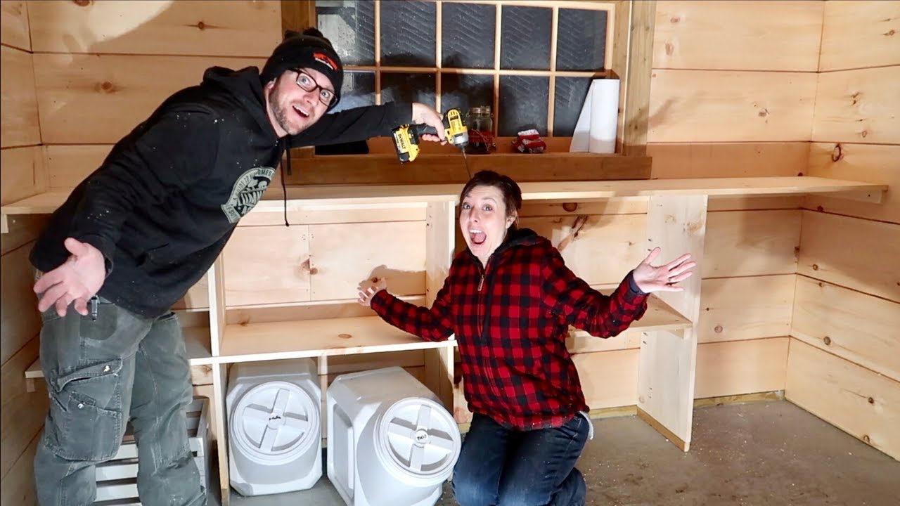 DIY Milking Room UpGrades to Look like a General Store  (Gina's DREAM Barn)