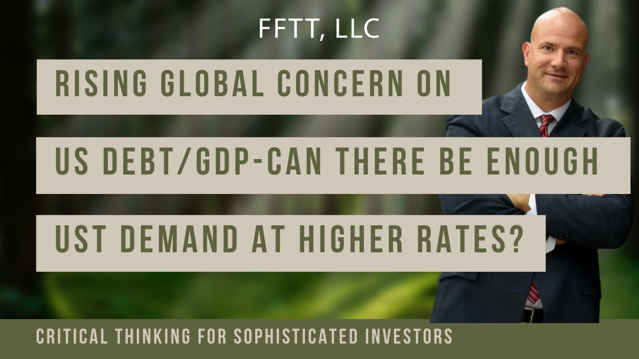 Rising global concern on US debt/GDP – can there be enough UST demand at higher rates?