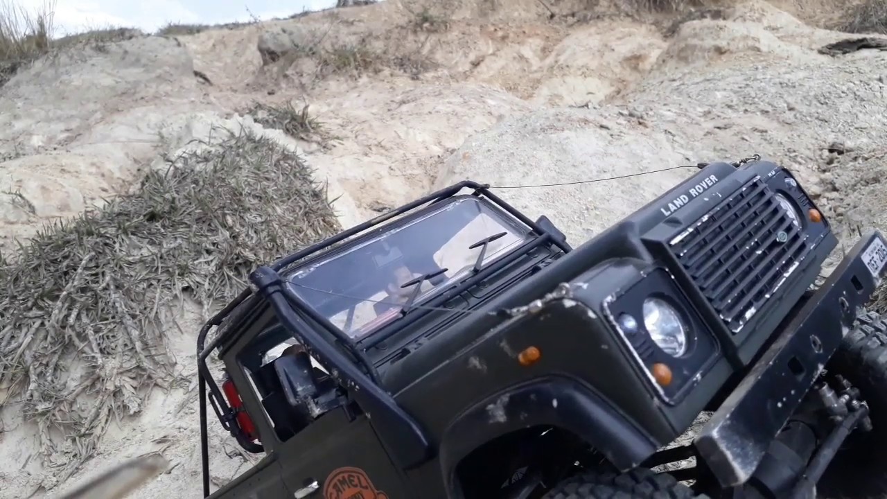 Rc Land Rover Defender D90 Pick up #8