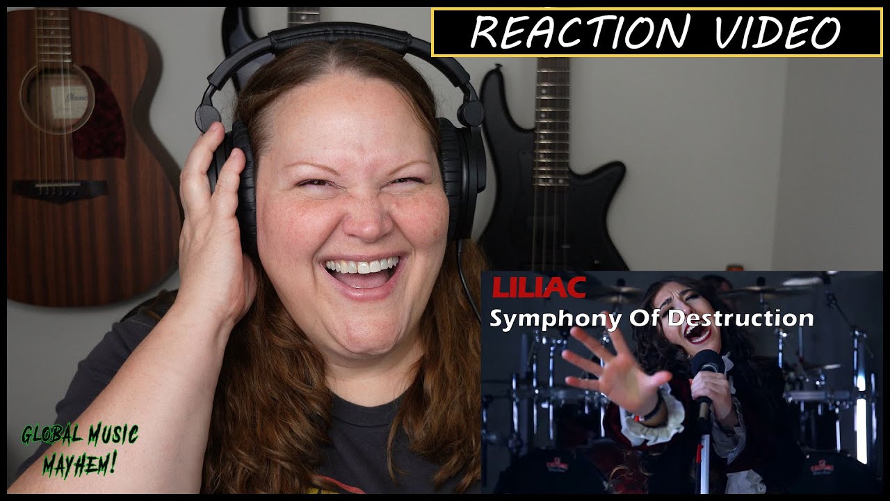 Liliac - Symphony Of Destruction (Megadeth Cover) (Reaction Video)