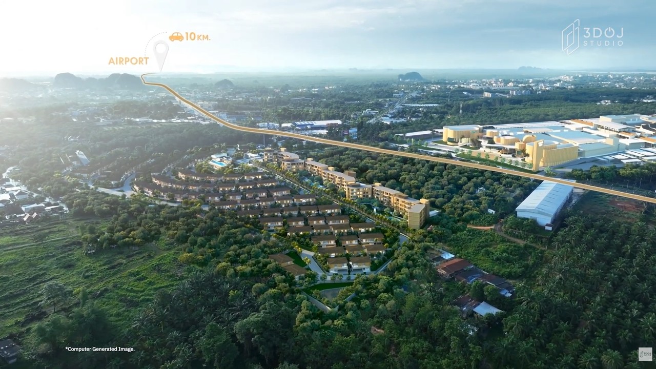 Baan Ninya Krabi, บ้านนินญา กระบี่ - 3D Animation by 3DOJ