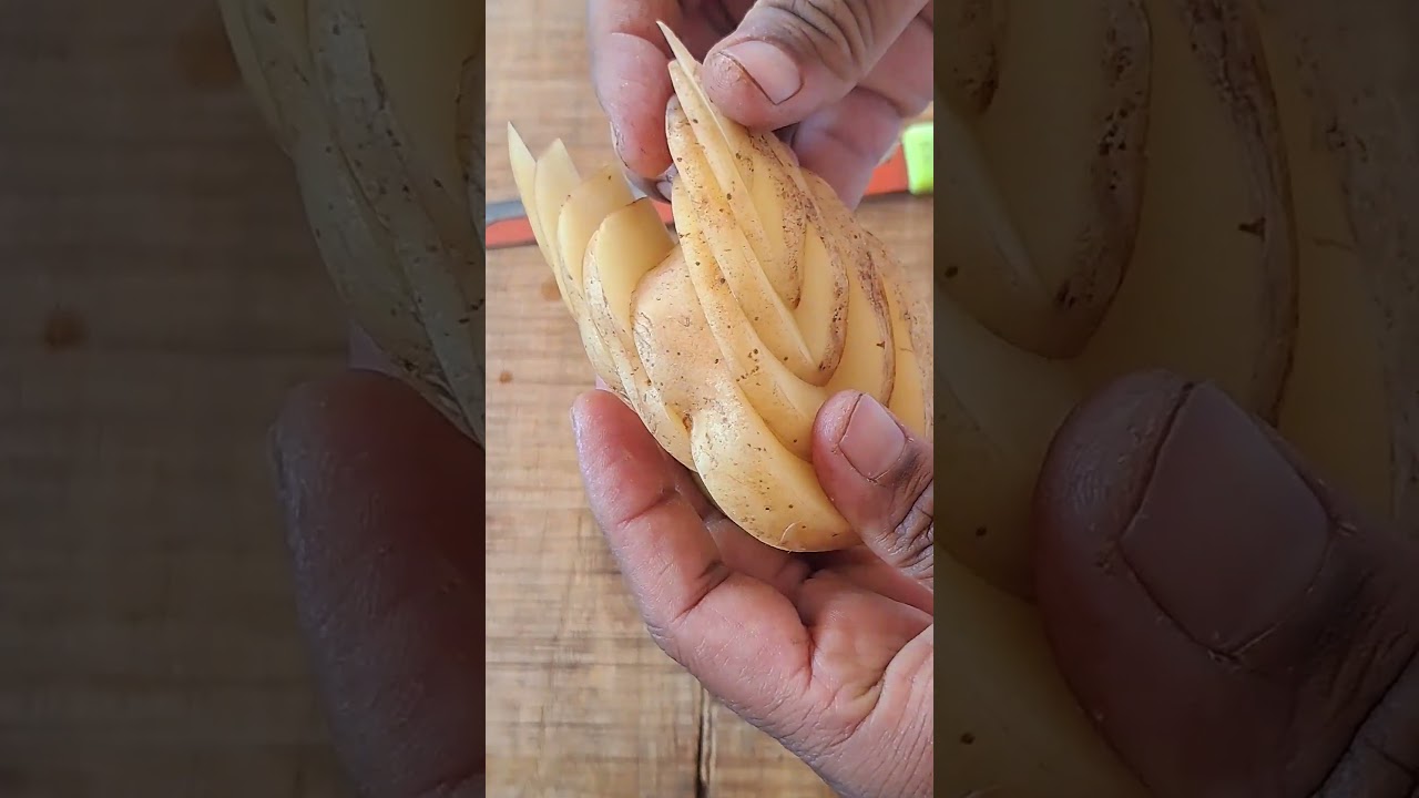 Easy potato carving ideas