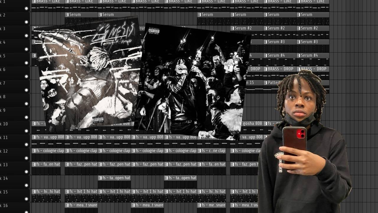 How to make GLORYTEE beats for SGPWES & SLUMP6S!!! *silent cookup*