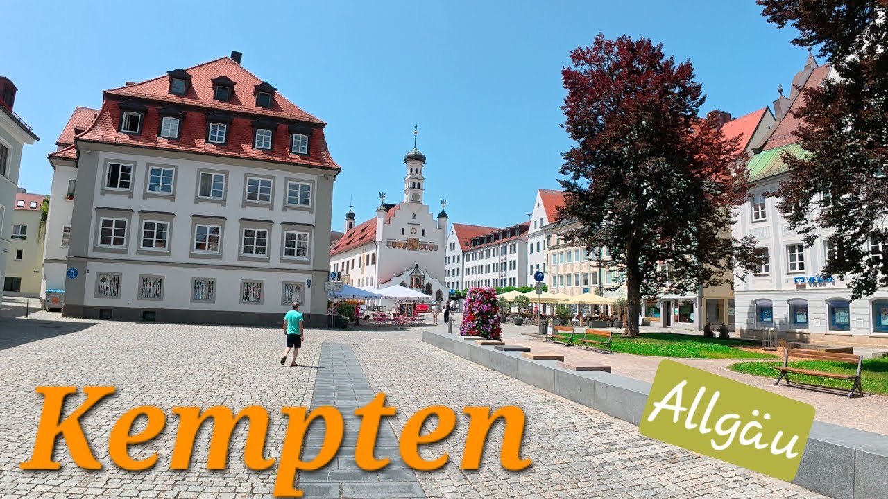 Travel in Germany - Kempten. The Largest Town Of Allgäu.