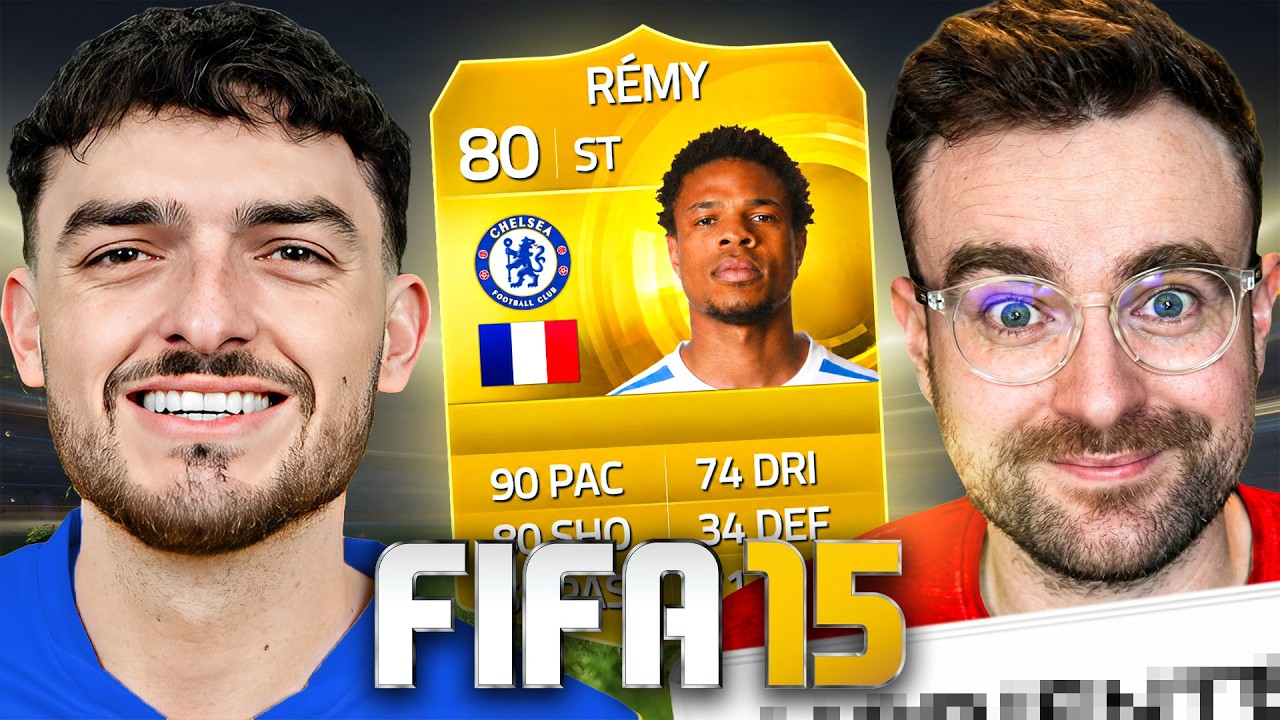 БИТВА СБОРЩИКОВ СОСТАВОВ В RETRO FIFA 15! LOIC REMY ПРОТИВ @AJ3