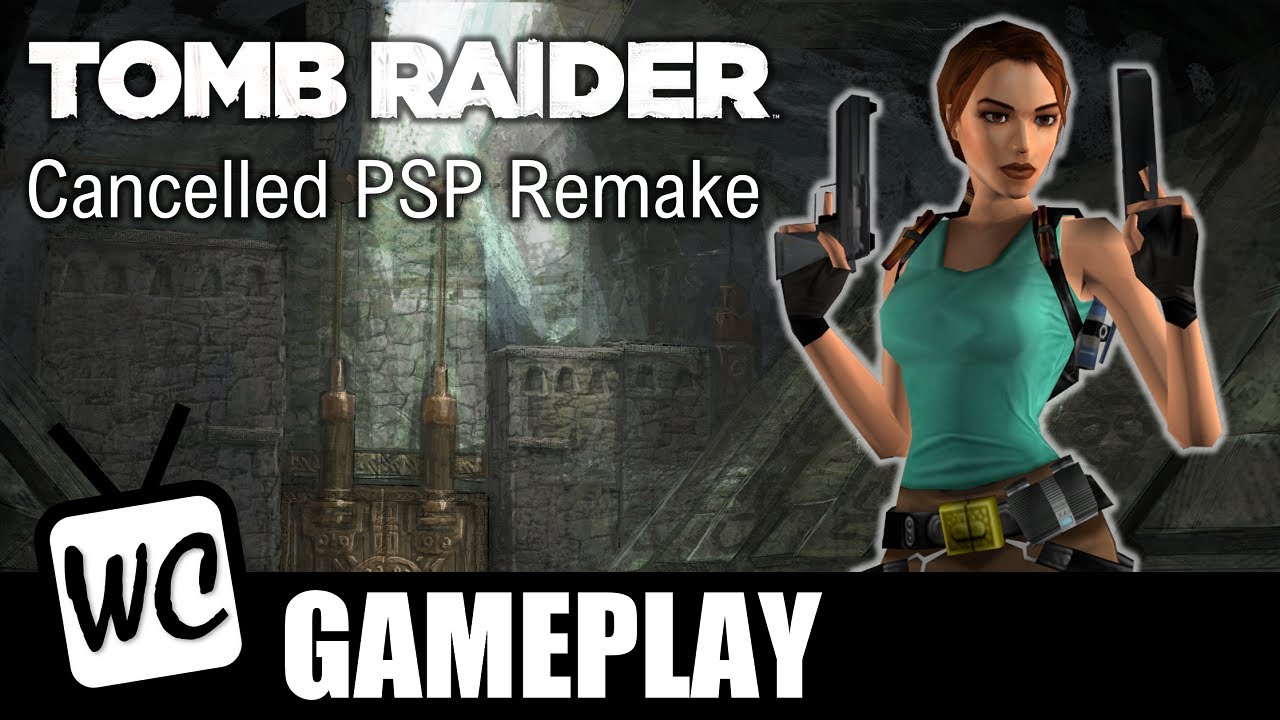 Cancelled Tomb Raider PSP Remake - Prototype