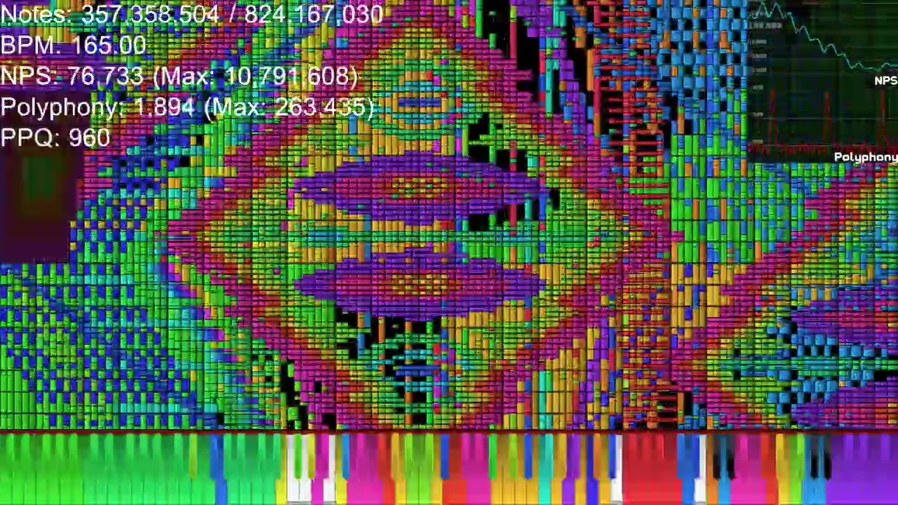 [Black MIDI] DYHTM Community Merge 824 million