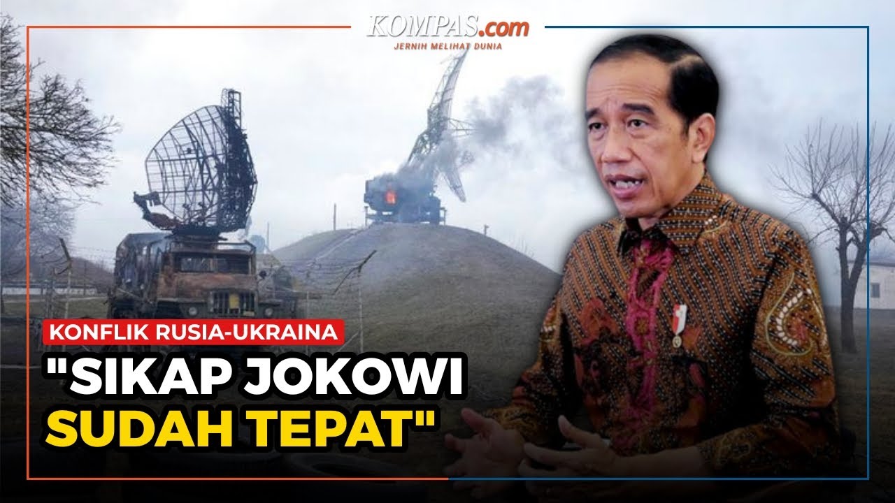 Jokowi Tunjukkan Sikap Tak Berpihak pada Konflik Rusia-Ukraina