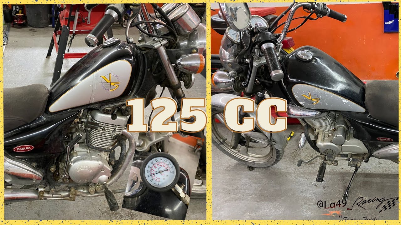 Daelim vs 125 4 Tiempos 2006, Árbol de levas , Balancines, Válvulas, Pistón , TODO PARA TIRARLO!