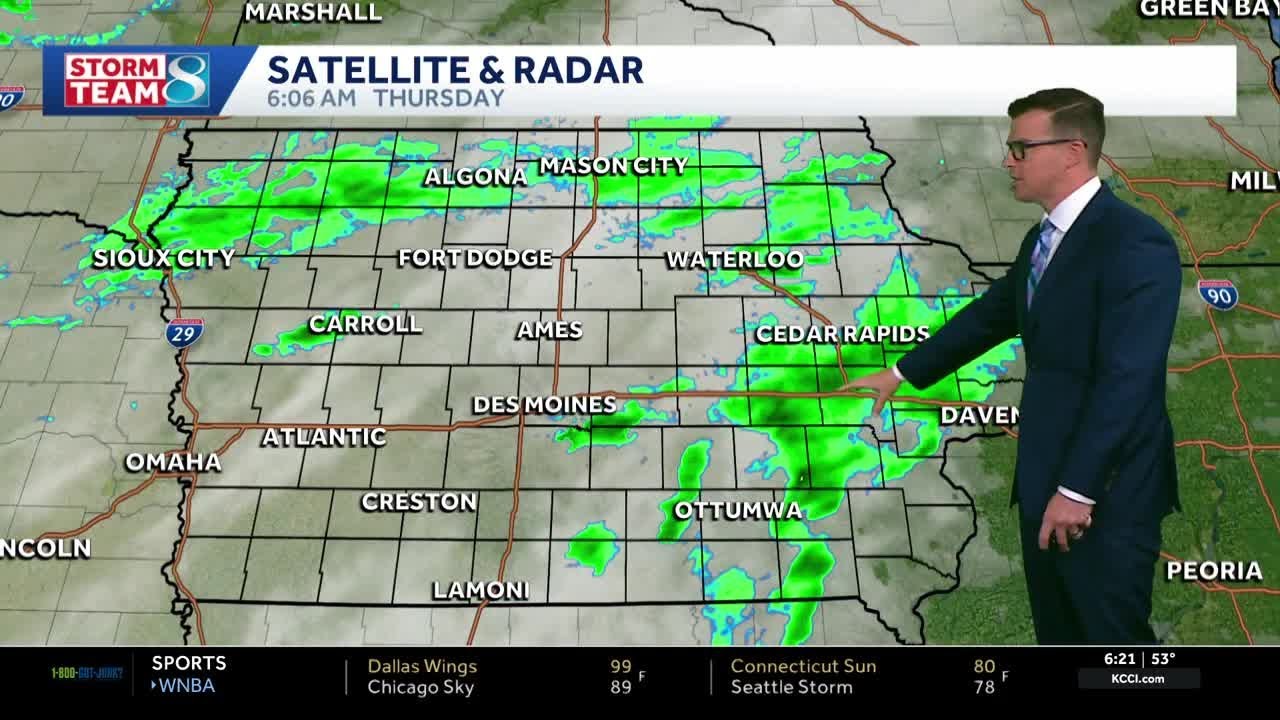 Iowa weather: Cool temperatures and rain chances are sticking around before warmth and humidity r...