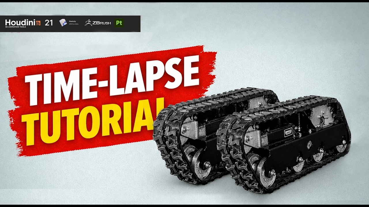 Creating Realistic Tank Tracks from Scratch