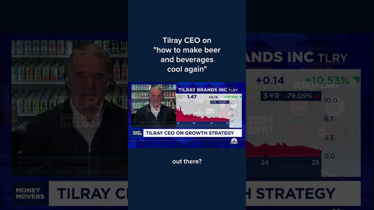 Tilray CEO on 'how to make beer and beverages cool again'