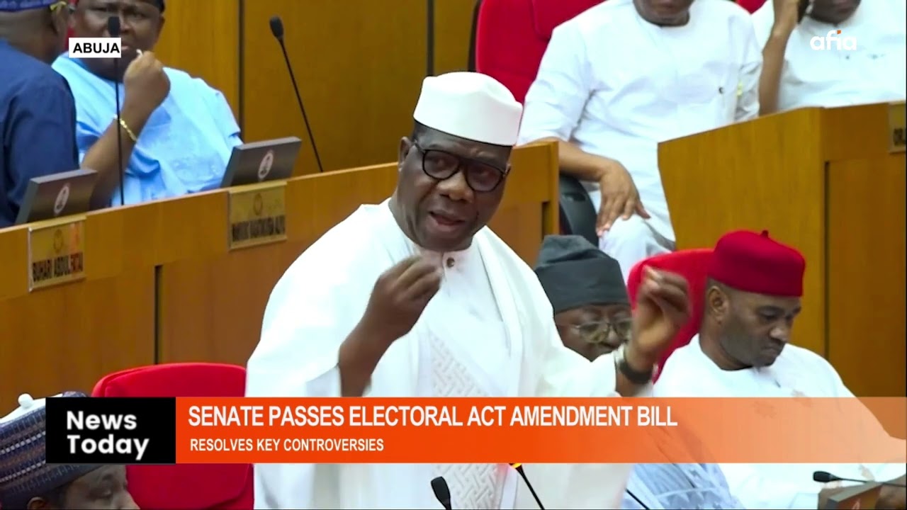 SENATE PASSES ELECTORAL ACT AMENDMENT BILL 2026: ELECTRONIC TRANSMISSION CLAUSE RESOLVED