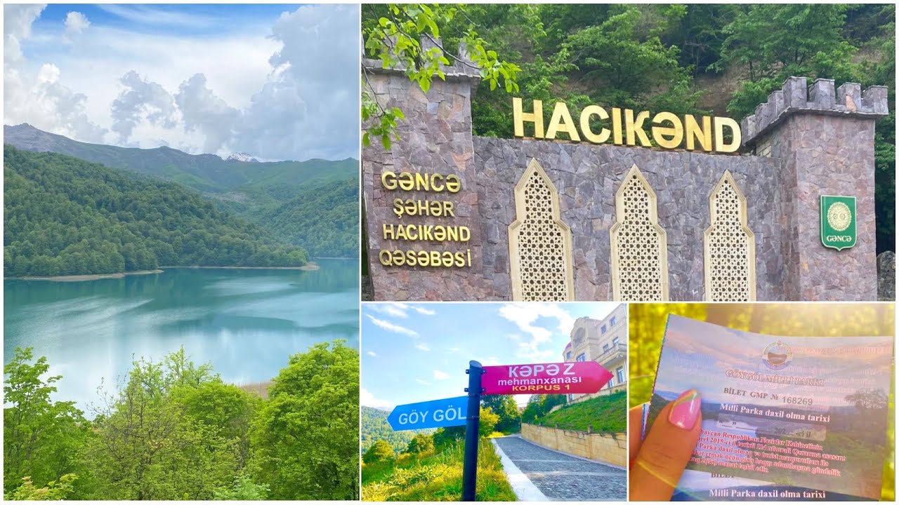 G&ouml;yg&ouml;l/Гейгёль😍G&ouml;yg&ouml;l və Maralg&ouml;l gəzinti😇Gənce-Hacikənd-G&ouml;ygol😍Bilet aldiq😍Restoranda yemek 🥰