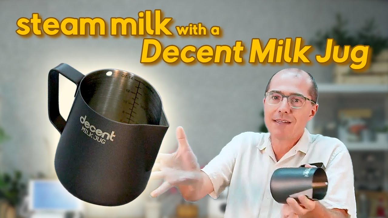 Make barista-quality steamed milk every time with this jug