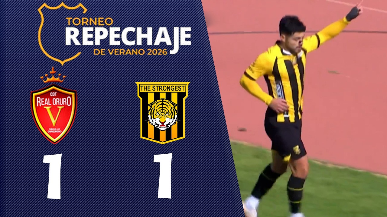 CDT Real Oruro vs. The Strongest - RESUMEN Y GOLES