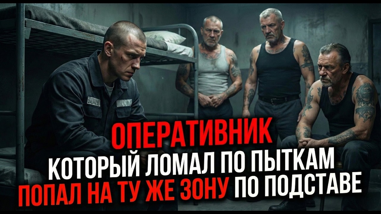 ОПЕРАТИВНИК-ПАЛАЧ ПОПАЛ НА СВОЮ ЖЕ ЗОНУ — ТЕПЕРЬ ОН ЗАКЛЮЧЁННЫЙ