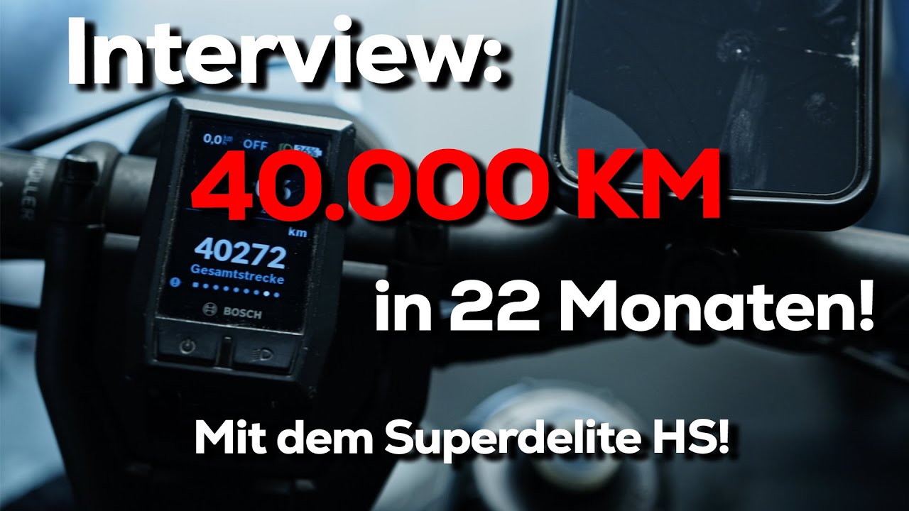 Riese und Müller Superdelite GT Rohloff HS - 40.000 Kilometer in 22 Monaten, wie war das? Interview!