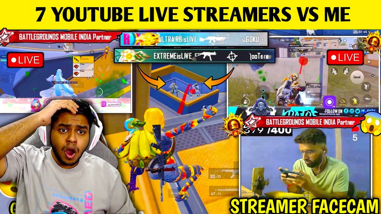 WORLD's HIGHEST 25 KD PLAYER 1vs4 YOUTUBERS ARE ANGRY?? SHAANDAR GAMER BEST Moments PUBG Mobile
