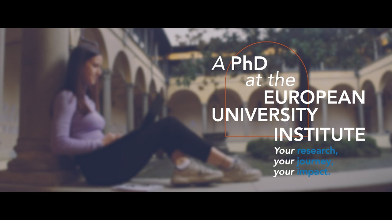 A PhD at the EUI - Start the intellectual adventure of a lifetime