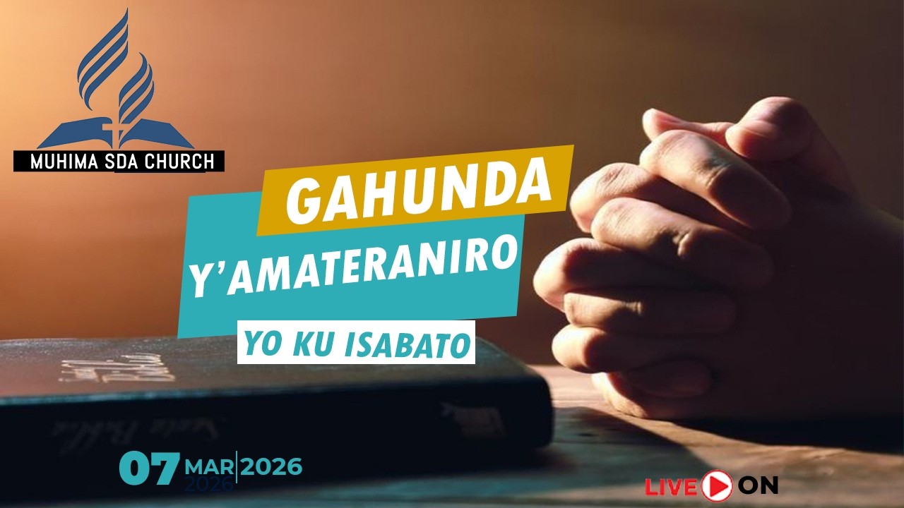 🛑AMATERANIRO YO KW'ISABATO TALIKI YA 07/03/2026