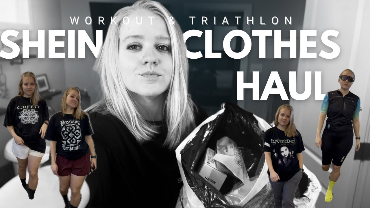SHEIN Haul | is it worth it? | workout clothes & triathlon gear 