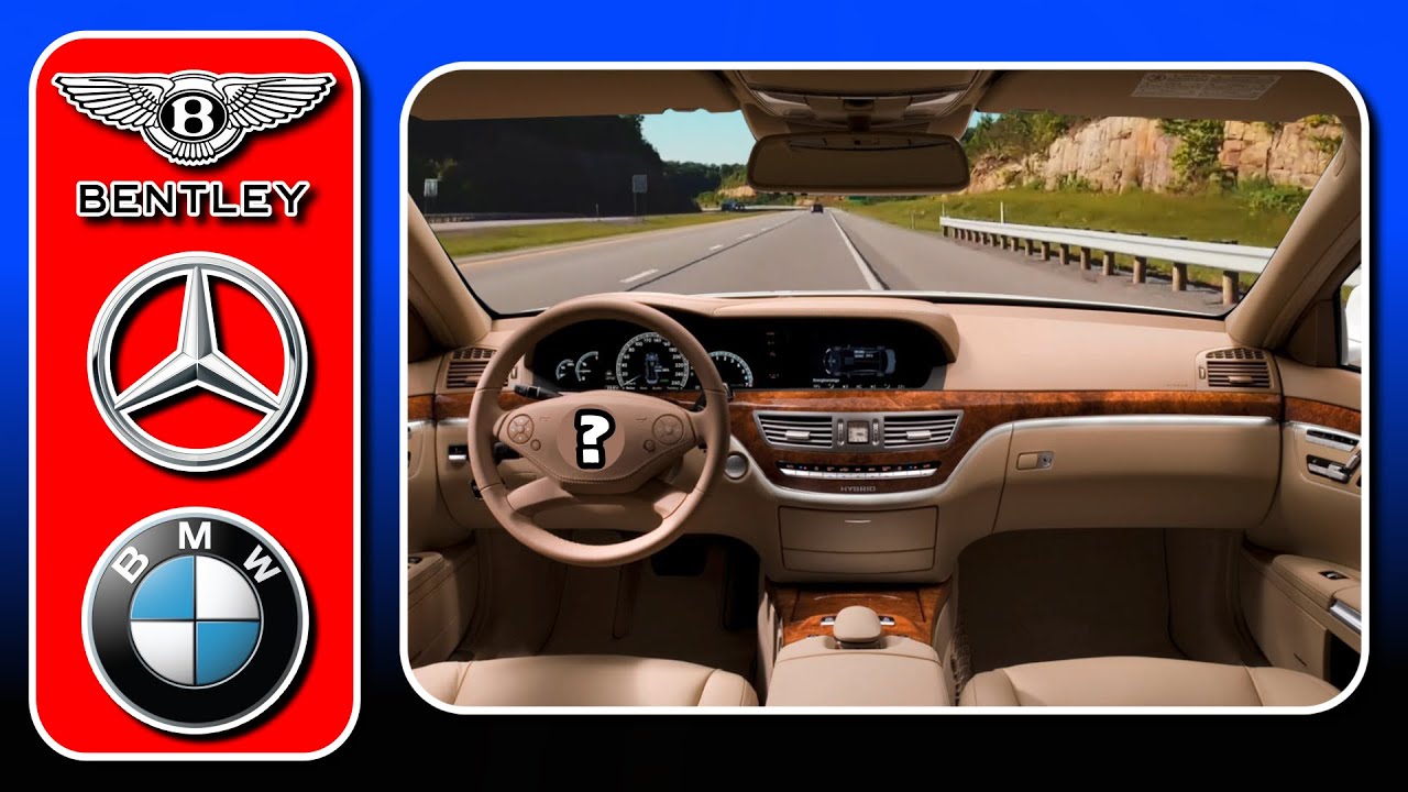 GUESS the CAR from Interior 💥 CAR QUIZ CHALLENGE