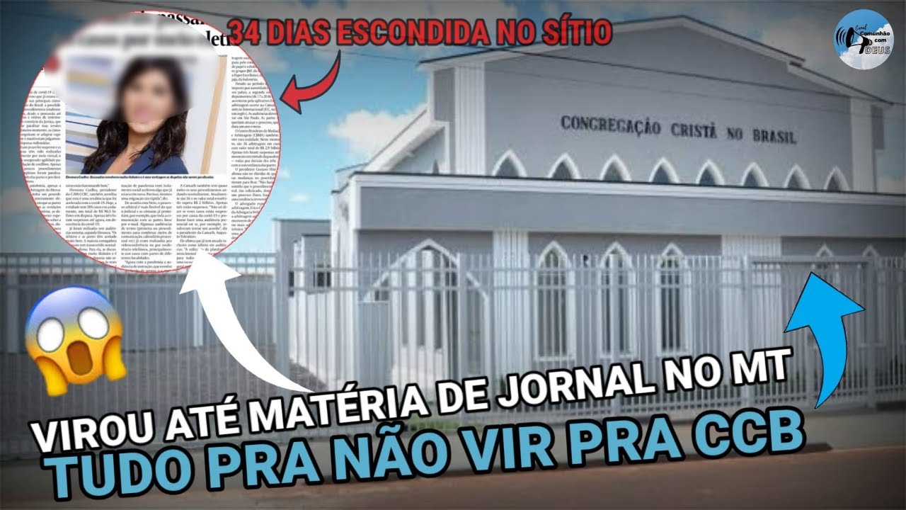TESTEMUNHO CCB- INACREDITÁVEL O QUÃO DURO ERA O CORAÇÃO DESSA IRMÃ, ELA FUGIU PRA TODO CANTO, MAS...