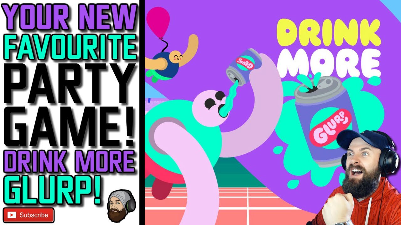 DRINK MORE GLURP GAMEPLAY // Your New Favourite Party Game! Drink More Glurp is CRAZY!