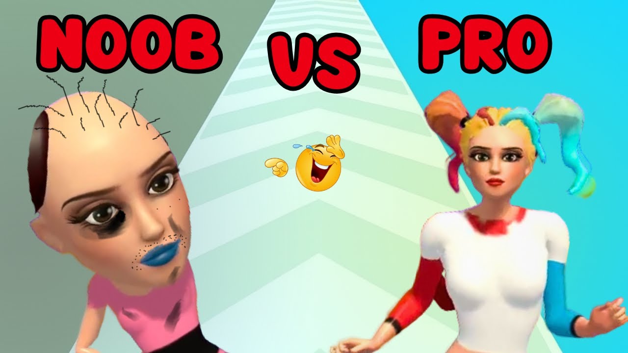 NOOB vs PRO in Build A QUEEN! Part 3 (Hard Levels)
