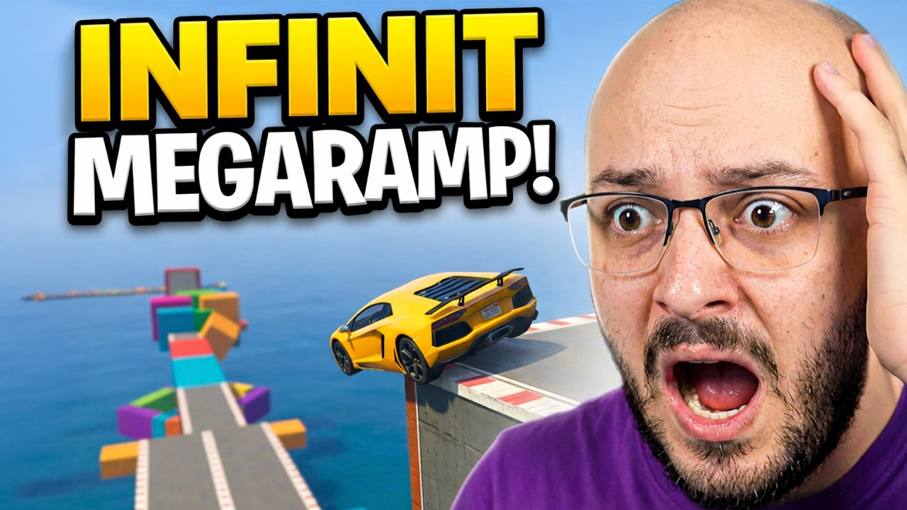 SARIM PE MEGARAMPA INFINITA FATA IN FATA IN GTA!