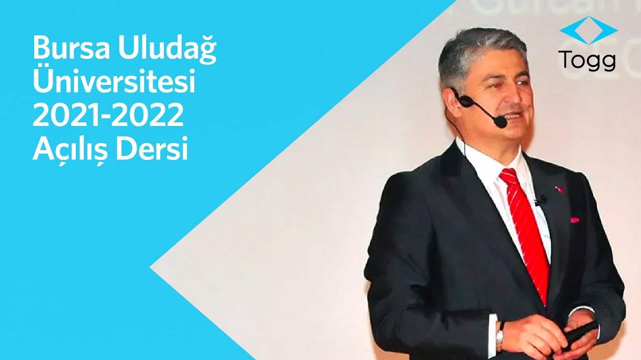 Bursa Uludağ Üniversitesi’nin 2021-2022 yılı açılış dersini CEO’muz Gürcan Karakaş gerçekleştiriyor.