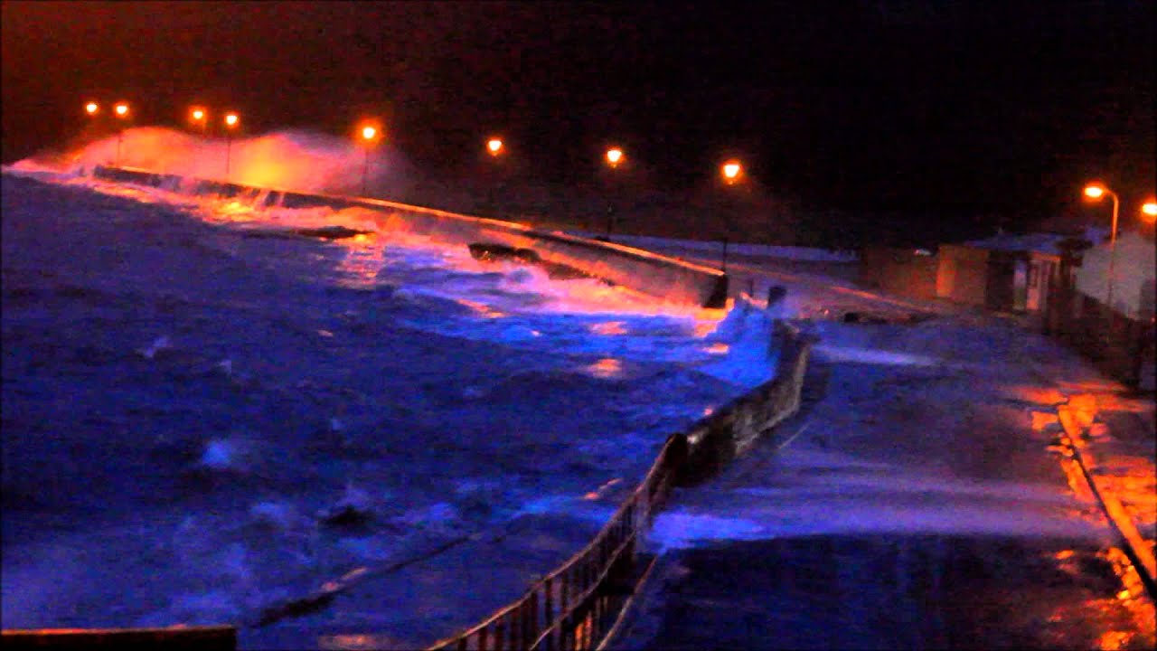 Gelliswick - Milford Haven - Wales - Storm watch - 14th Jan 14