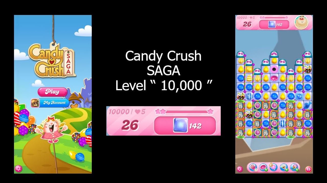 Record of Game EP.12 Candy Crush SAGA Level "10,000" (บันทึกเกม EP.12)