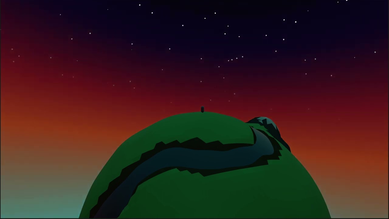 Procedural Skybox in Unity3D: 20X Time Lapse