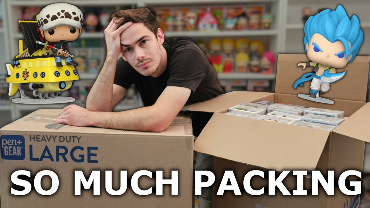 Packing Hundreds of Funko Pops... (Moving)